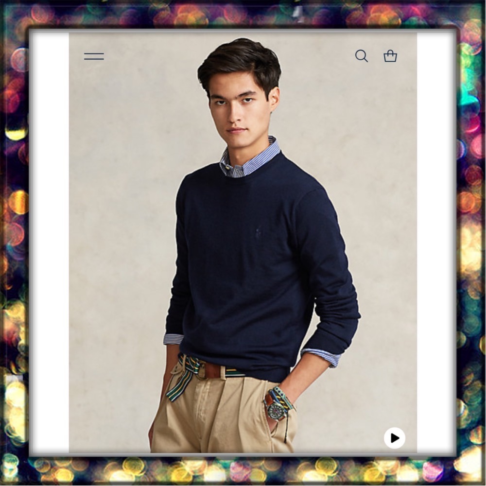 [Polo Ralph Lauren] Merino Wool Slim fit